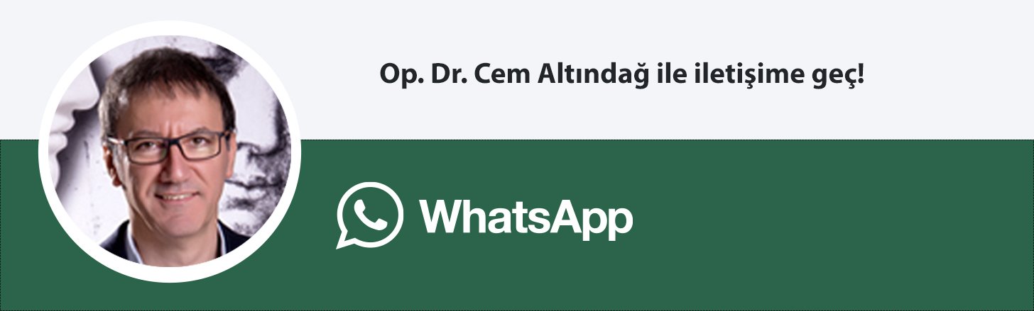 Op. Dr.Cem Altındağ whatsapp