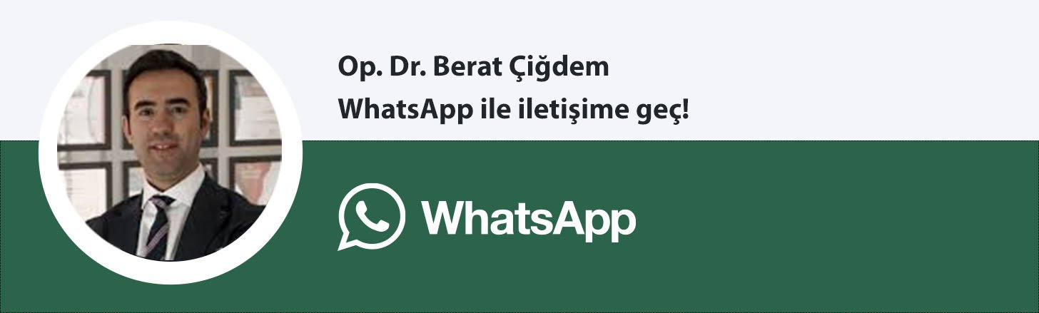 Op. Dr. Berat Çiğdem whatsapp butonu
