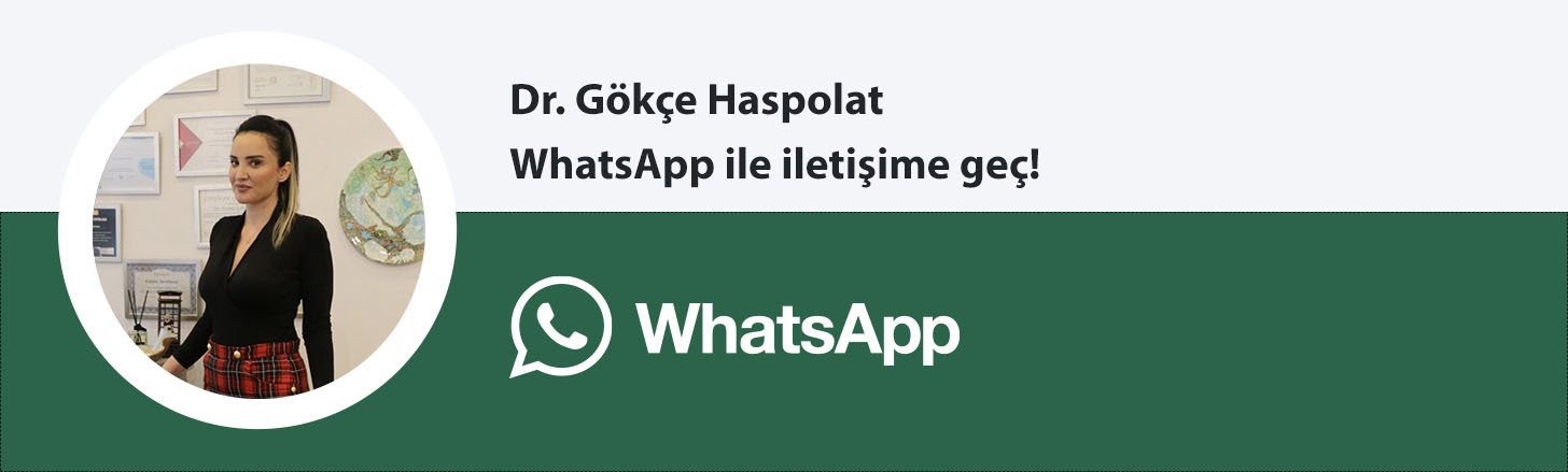 Dr. Gökçe Haspolat whatsapp butonu