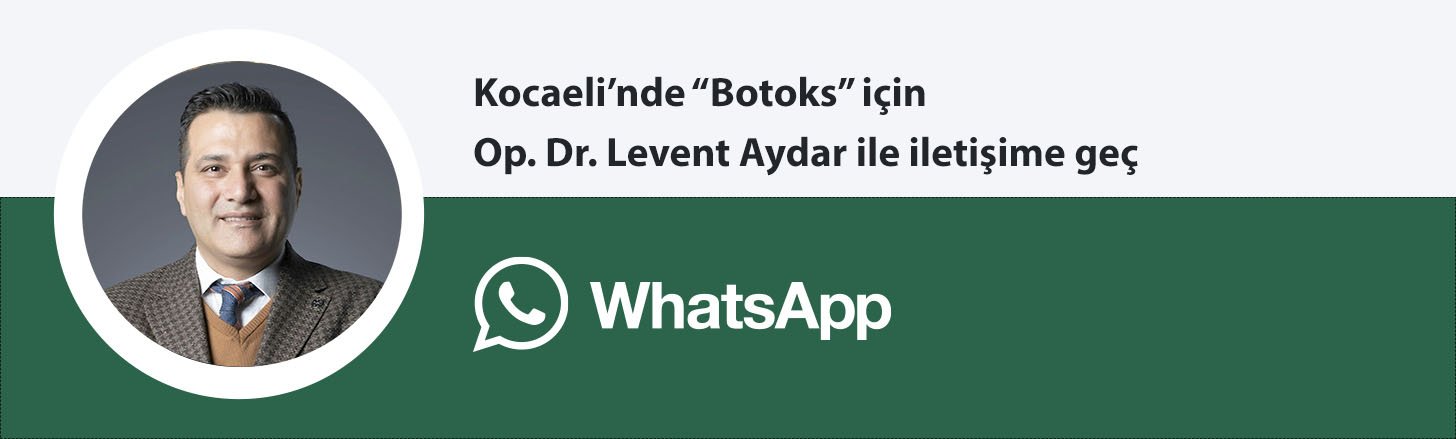 Op. Dr. Levent Aydar whatsapp butonu