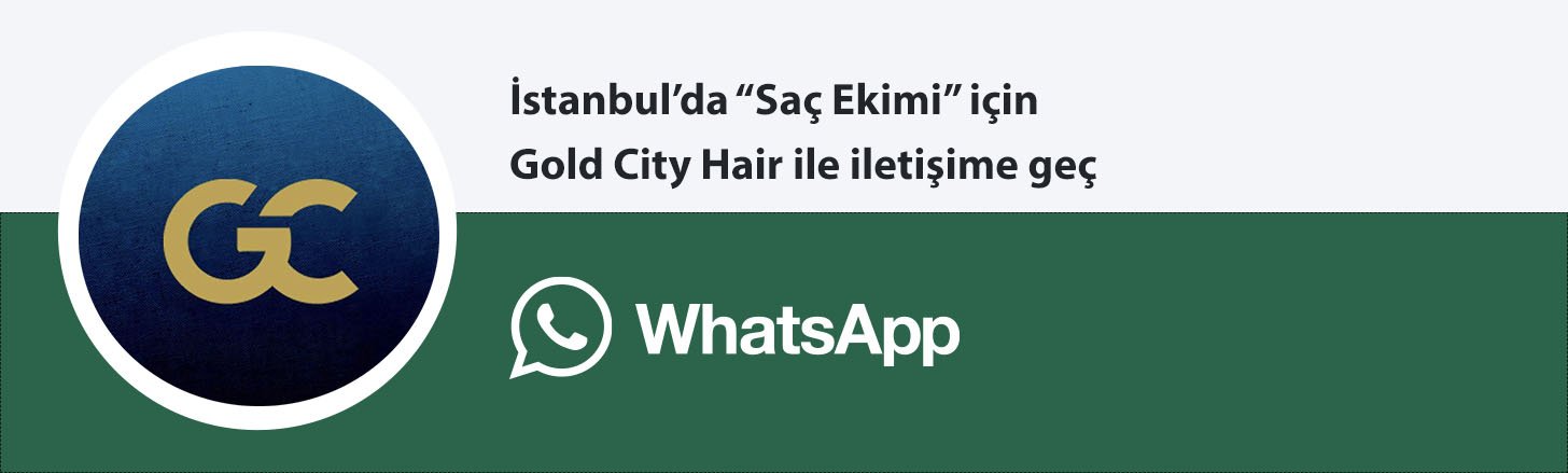 Gold city hair saç ekimi whatsapp butonu