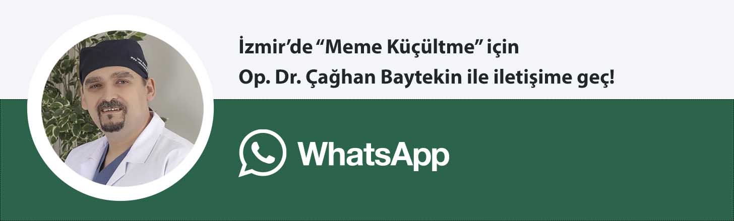 Op. Dr. Çağhan Baytekin meme küçültme whatsapp butonu