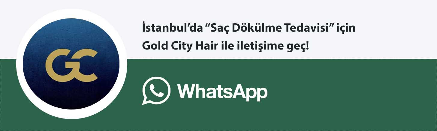 Gold City Hair saç dökülmesi whatsapp butonu
