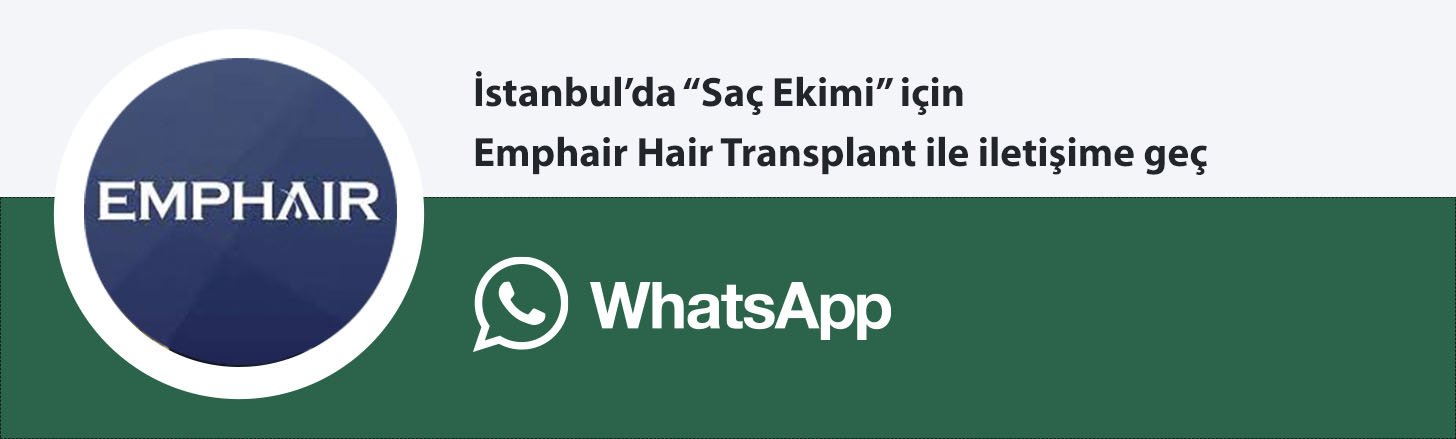 Emphair Saç Ekim Kliniği whatsapp butonu