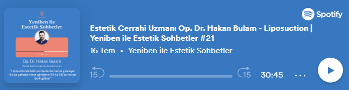 Op. Dr. Hakan Bulam Liposuction podcast