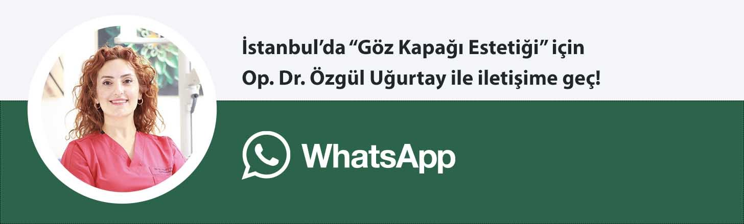 Op. Dr. Özgül Uğurtay whatsapp butonu