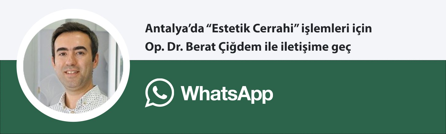 Op. Dr.  Berat Çiğdem genel whatsapp butonu