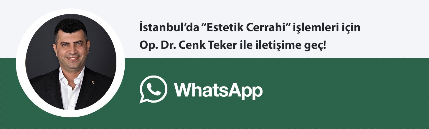 Op. Dr. Cenk Teker genel whatsapp butonu