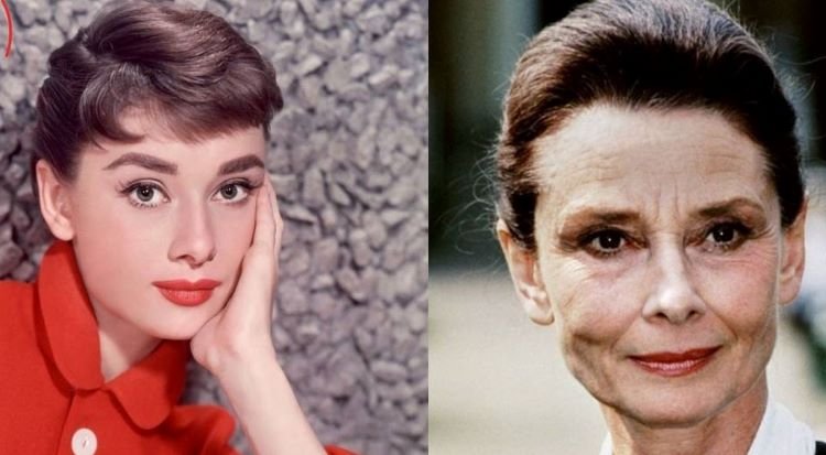 Audrey Hepburn older ages