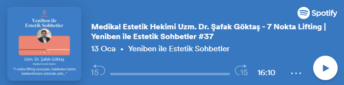Uzm. Dr. Şafak Göktaş podcast