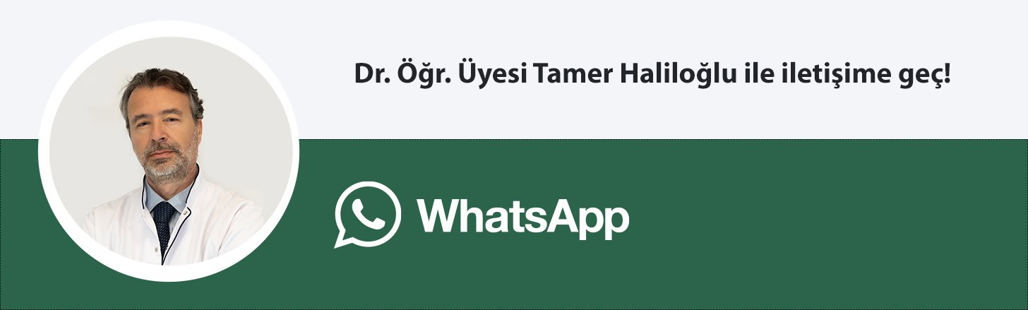 Dr. Çğt. Üyesi Tamer Haliloğlu whatsapp
