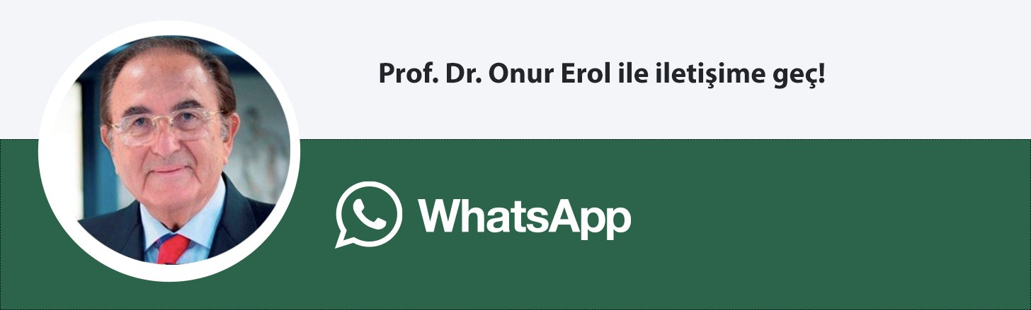 Prof. Dr. Onur Erol whatsapp